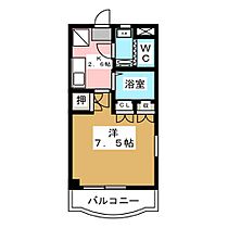 クロワール白板 110 ｜ 長野県松本市白板１丁目（賃貸マンション1K・1階・23.90㎡） その2