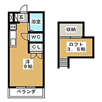 ロフトハウスこうの 107 ｜ 長野県松本市平田東１丁目（賃貸アパート1R・1階・20.00㎡） その2