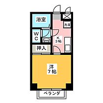 ハイツひまわり 201 ｜ 長野県松本市旭２丁目（賃貸マンション1K・2階・21.00㎡） その2