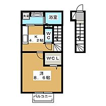 長野県松本市横田２丁目（賃貸アパート1K・2階・35.47㎡） その2