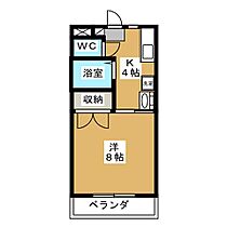 エクセレンス 106 ｜ 長野県松本市女鳥羽３丁目（賃貸アパート1K・1階・25.45㎡） その2