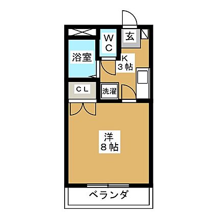 フラワーハイツ横田_間取り_0