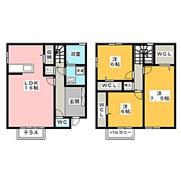 間取図画像 3LDK