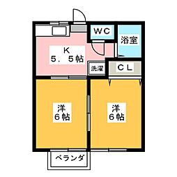 MietenLynx 2Kの間取図画像
