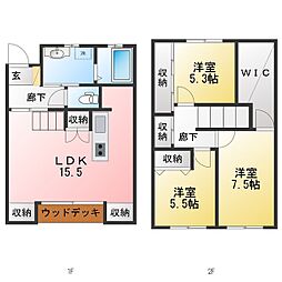 Feel 3LDKの間取図画像