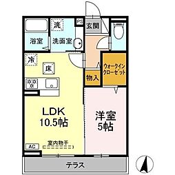NoA's Ark 1LDKの間取図画像