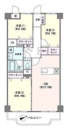 間取図画像 3LDK