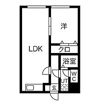 リーブルコーポ 205 ｜ 栃木県宇都宮市西原町600-33（賃貸マンション1LDK・2階・43.74㎡） その2