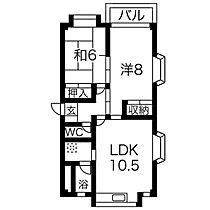 セブンステージ 207 ｜ 栃木県宇都宮市若松原2丁目1-9（賃貸アパート2LDK・2階・56.29㎡） その2