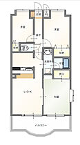 ライオンズマンション倉敷日ノ出町.I  ｜ 岡山県倉敷市日ノ出町１丁目（賃貸マンション3LDK・3階・55.33㎡） その2