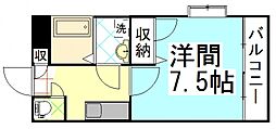 間取図画像 1K