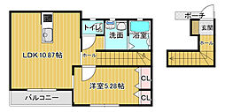 ソラリア 1LDKの間取図画像