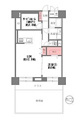 間取図画像 1SLDK
