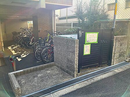 ゴミ置き場です。