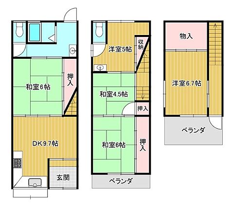 室内はリフォー...