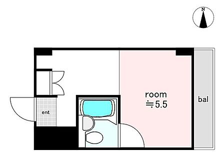 キャピインプラザ北小岩の間取り図です