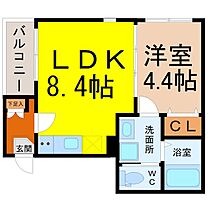 comodo東海通（コモド東海通）  ｜ 愛知県名古屋市港区七番町４丁目8-21（賃貸アパート1LDK・3階・30.82㎡） その2