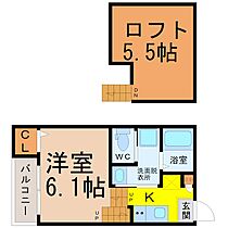 Levante　H（レヴァンテエイチ）  ｜ 愛知県名古屋市南区内田橋１丁目33-6-2（賃貸アパート1K・2階・20.52㎡） その2