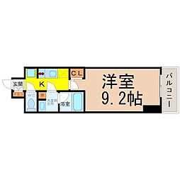 間取図画像 1K