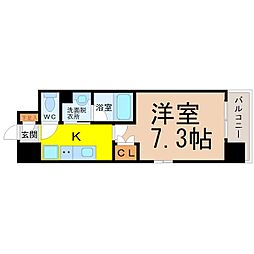 間取図画像 1K