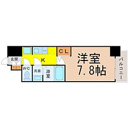 間取図画像 1K