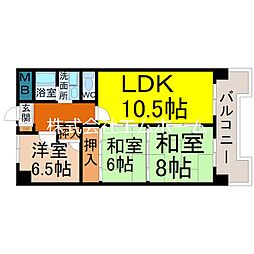ひまりビル 3LDKの間取図画像