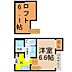 間取り：間取図　洋室6.6帖　ロフト6.1帖　脱衣洗面所　バルコニー