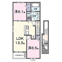 ポルト I 2階/201号室