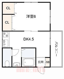 天神ユーハイツ 3階/301