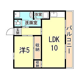 庄山マンション 4階/402