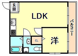 寿ハイツ 4階/402