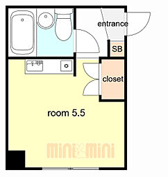 間取図画像 ワンルーム