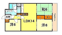 間取図画像 3LDK