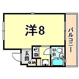 間取図画像 ワンルーム