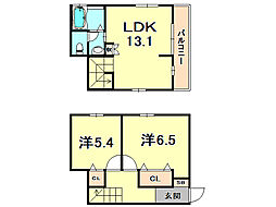 メゾンドソレイユA号地 1階/A