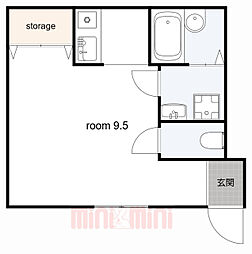 間取図画像 ワンルーム