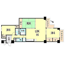 間取図画像 3LDK