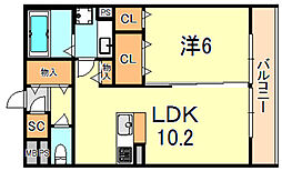 セジュール福田 2階