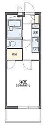 レオパレスデイジーヴィラ 1Kの間取図画像