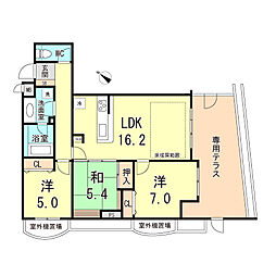 パレシェール芦屋東山 1階/101