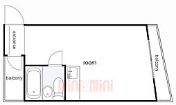 間取図画像 ワンルーム