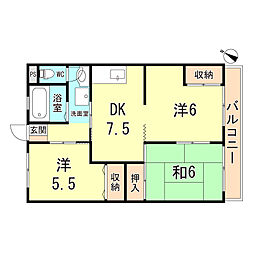 熊野サンハイツ 2階/203
