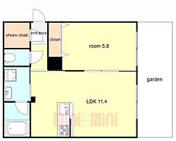 アントレポ塚口 1階