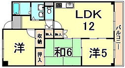 間取図画像 3LDK