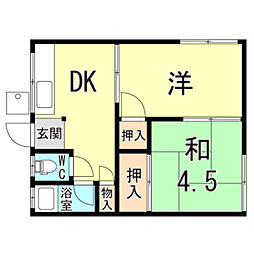 長田区高東町アパート(2) 1階