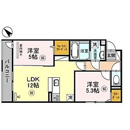 シャルム フルーレ 3階