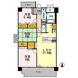 間取図画像 3LDK