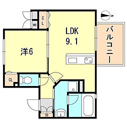 プリオーレ神戸大開通 2階