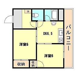 御崎町ハイツ 3階