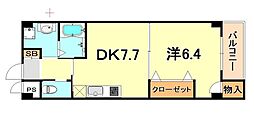 間取図画像 1DK